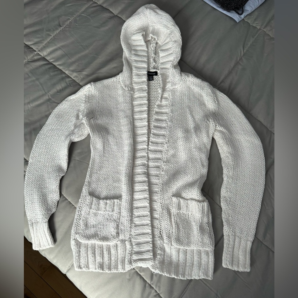 White Cardigan